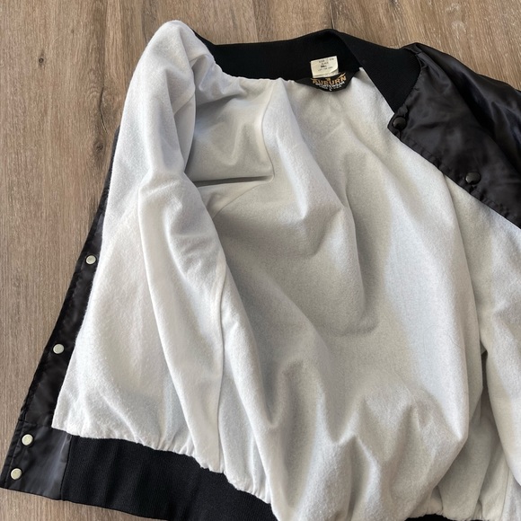 Auburn Sportswear Vintage 1980’s Satin Bomber Jacket - Picture 5 of 7
